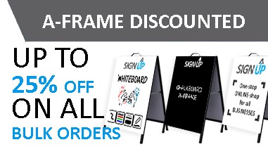 Discounted A-Frame